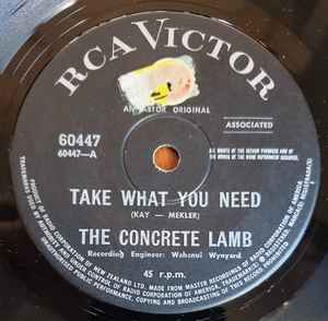 The Concrete Lamb - Take What You Need album cover