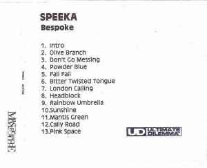 Speeka – Bespoke (2001, CDr) - Discogs