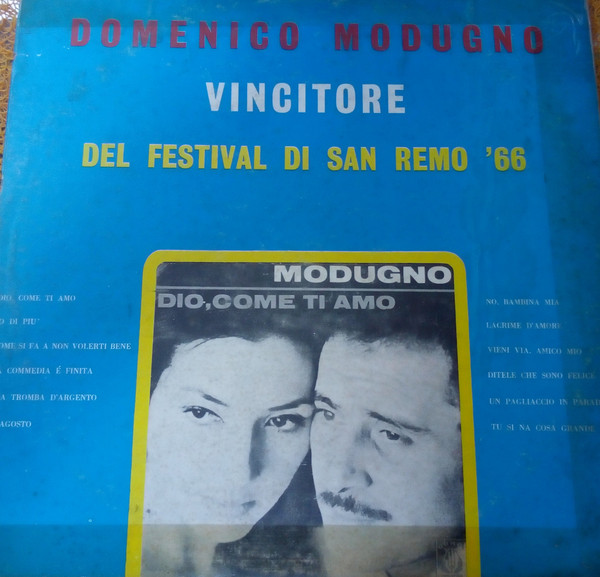 lataa albumi Domenico Modugno - II Vincitore Del Festival Di San Remo 1966