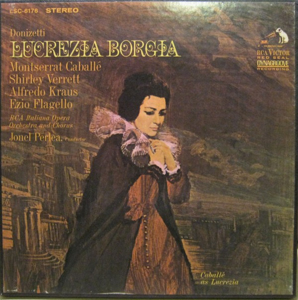 Donizetti, Montserrat Caballe – Lucrezia Borgia (1967, Vinyl