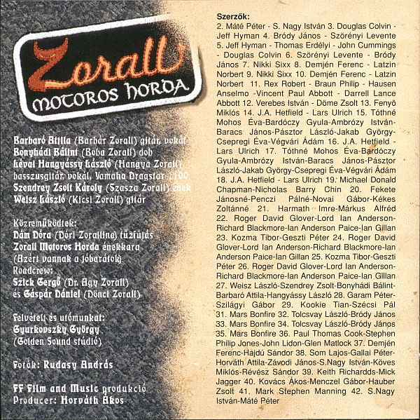 ladda ner album Zorall - Live