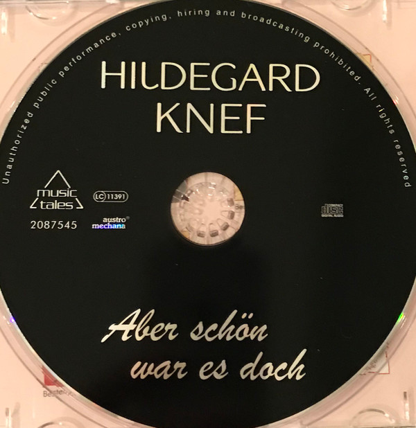 lataa albumi Hildegard Knef - Aber Schön War Es Doch