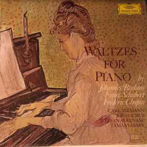 Johannes Brahms - Waltzes For Piano album cover