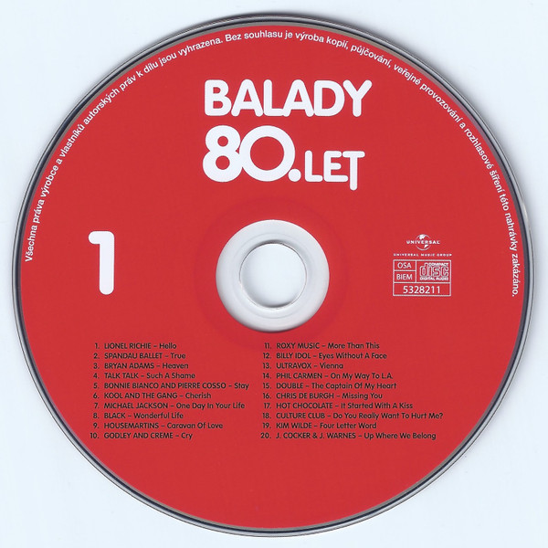 last ned album Various - Balady 80 Let 1 4