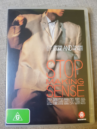 Talking Heads – Stop Making Sense (2018, DVD) - Discogs