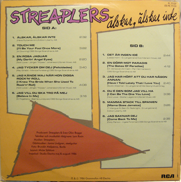 last ned album Streaplers - Älskar Älskar Inte