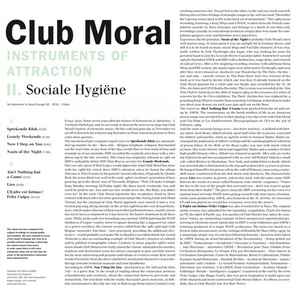 Club Moral - Instruments Of Attraction (II. Sociale Hygiëne)