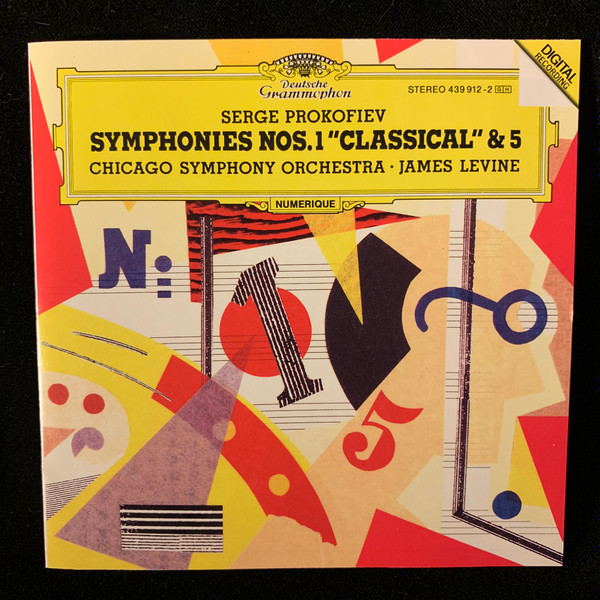 baixar álbum James Levine , The Chicago Symphony Orchestra, Serge Prokofiev - Symphonies Nos 1 Classical 5