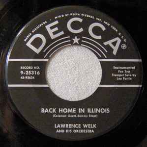 Lawrence Welk And His Orchestra - Back Home In Illinois / Canadian Capers album cover
