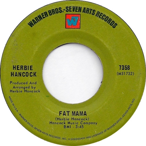 Herbie Hancock – Fat Mama (1969, Vinyl) - Discogs