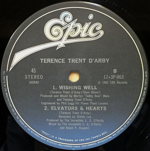 last ned album Terence Trent D'Arby - Wishing Well Three Coins In A Fountain Mix