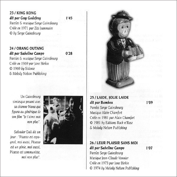 Album herunterladen Various - Gainsbourg Portraits