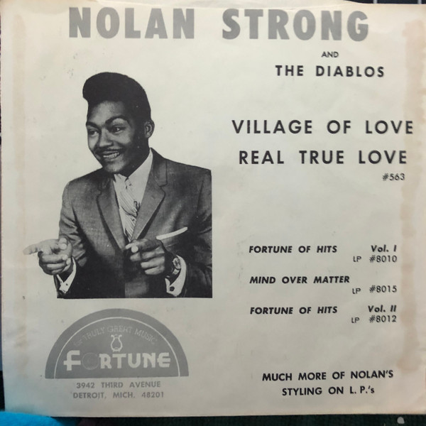 Nolan Strong With The Diablos – Village Of Love / (I'm In Love