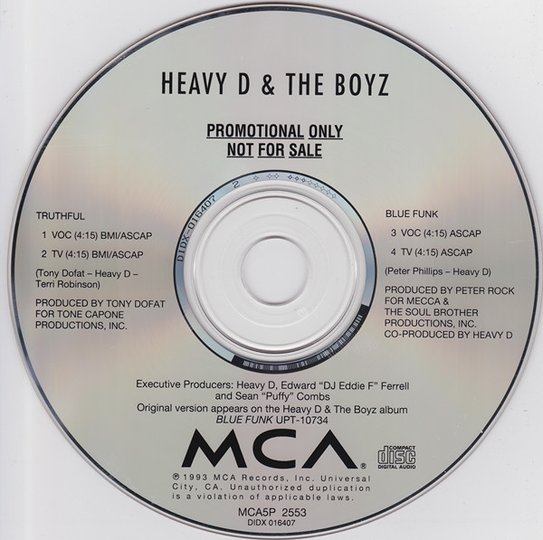 ladda ner album Heavy D & The Boyz - Truthful Blue Funk