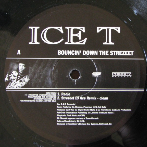 Ice-T – Bouncin' Down The Strezeet / Get My Cash On (1996