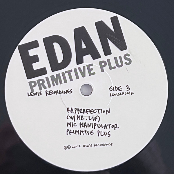 Edan - Primitive Plus | Lewis Recordings (LEWISLP001R) - 5