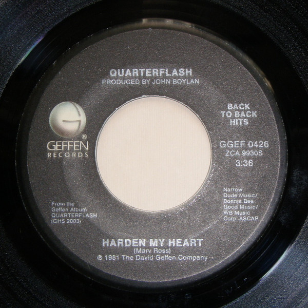 Quarterflash - Harden My Heart | Releases | Discogs