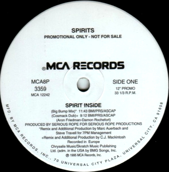 Spirits – Spirit Inside (1995, Vinyl) - Discogs