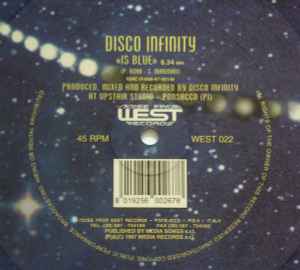 Disco Infinity - Is Blue album cover