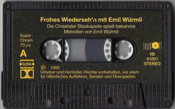 last ned album Emil Würmli, Die Chisetaler Blaskapelle - Frohes Wiedersehn Mit Emil Würmli