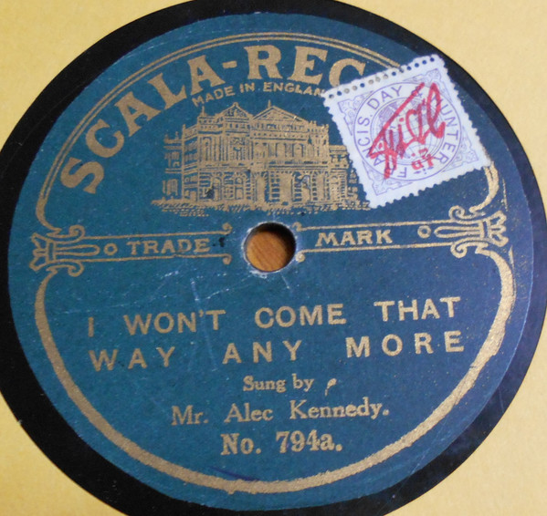 descargar álbum Mr Alec Kennedy - I Wont Come That Way Any More I Know A Beat That Wants Some Beating