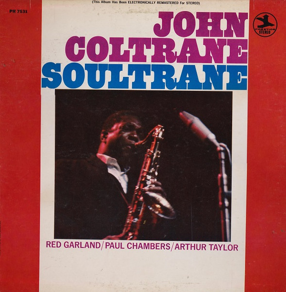 HMV渋谷】JOHN COLTRANE WITH RED GARLAND/SOULTRANE(APRJ7142)-