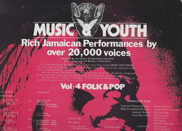 baixar álbum Various - Music Youth Rich Jamaican Performances By Over 20000 Voices Volume 3 Folk