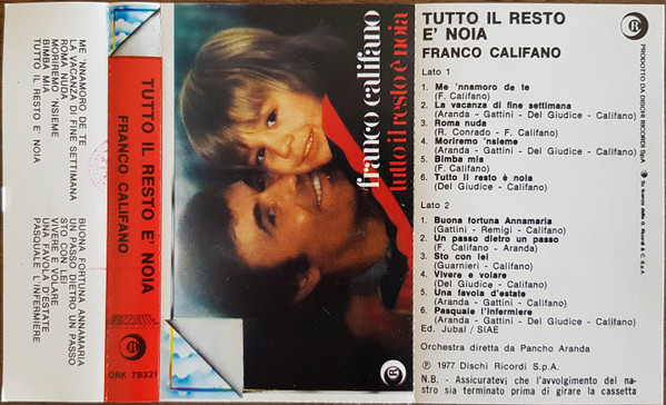 ladda ner album Franco Califano - Tutto Il Resto E Noia