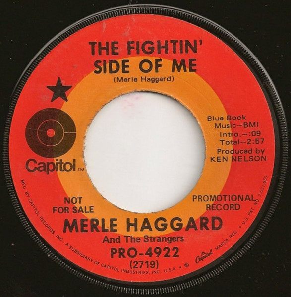  The Fightin' Side Of Me (Live) : Merle Haggard And The Strangers:  Música Digital