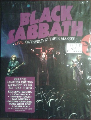 Black Sabbath – LiveGathered In Their Masses (2013, Box Set 