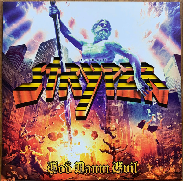Stryper – God Damn Evil (2022, Red, Vinyl) - Discogs