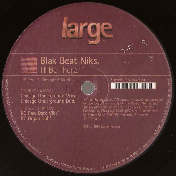 lataa albumi Blak Beat Niks - Ill Be There