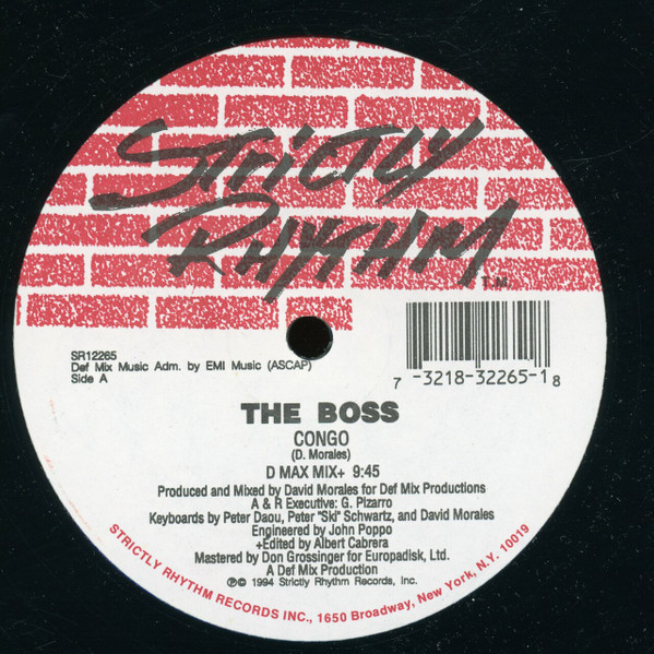 The Boss – Congo (1994, Vinyl) - Discogs