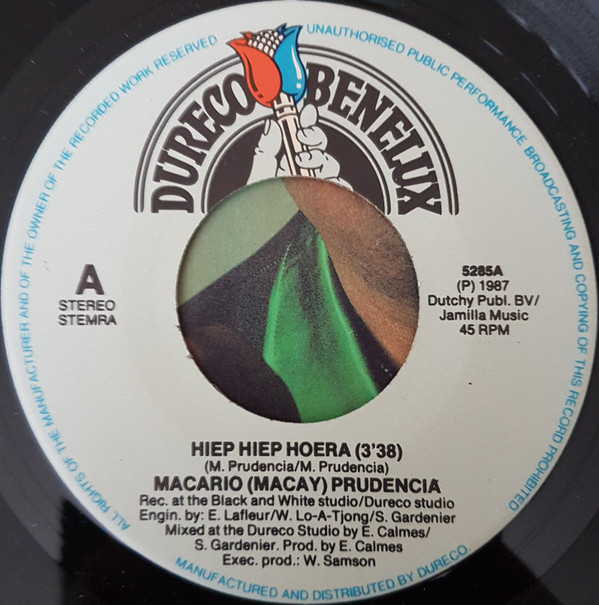 last ned album Macario (Macay) Prudencia - Hiep Hiep Hoera