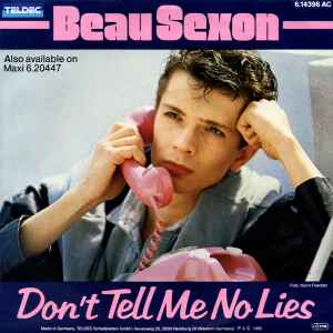 Beau Sexon - Don't Tell Me No Lies album cover