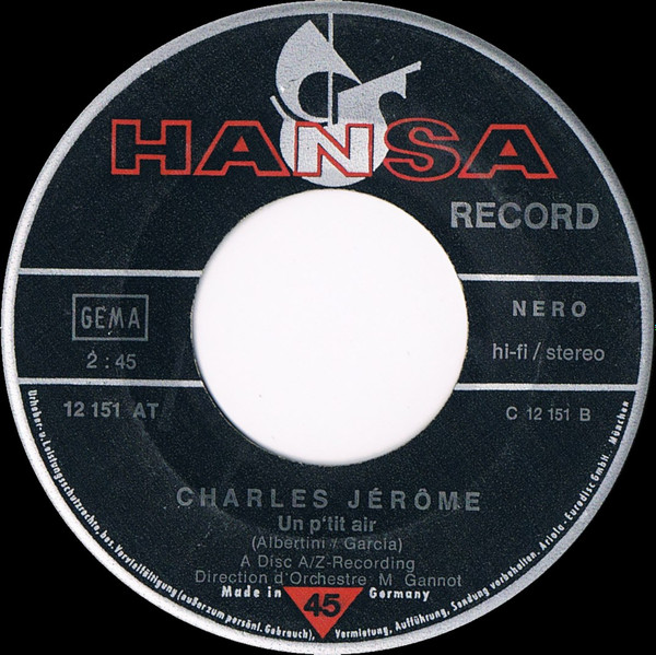Album herunterladen Charles Jérôme - Kiss Me Un Ptit Air