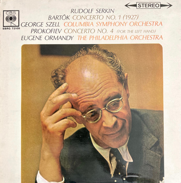 baixar álbum Download Rudolf Serkin Bartók, Prokofiev - Concerto No 1 Concerto No 4 For The Left Hand album