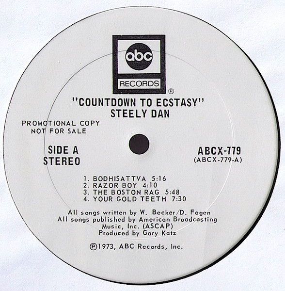 Steely Dan – Countdown To Ecstasy (1973, Textured Sleeve, Vinyl