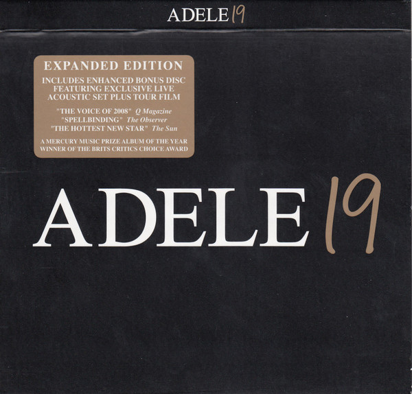 Adele – 19 (2008, CD) - Discogs