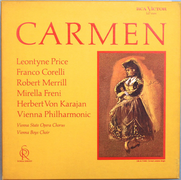 Bizet, Leontyne Price, Franco Corelli, Robert Merrill, Mirella