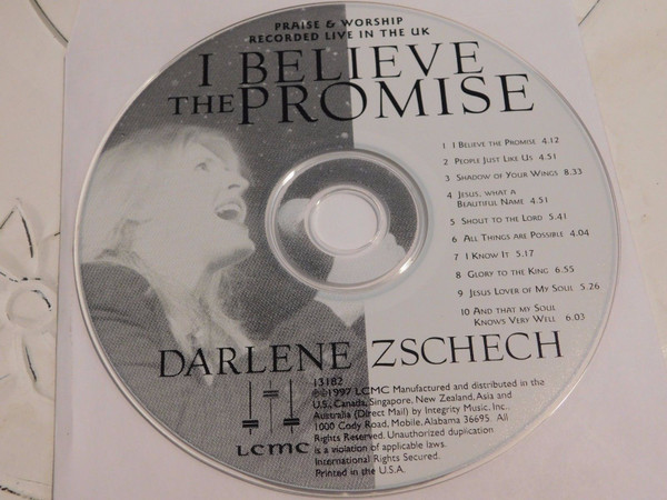 descargar álbum Darlene Zschech - I Believe The Promise