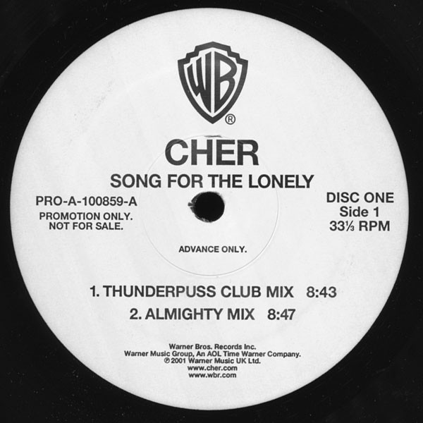 Cher – Song For The Lonely (2001, Vinyl) - Discogs
