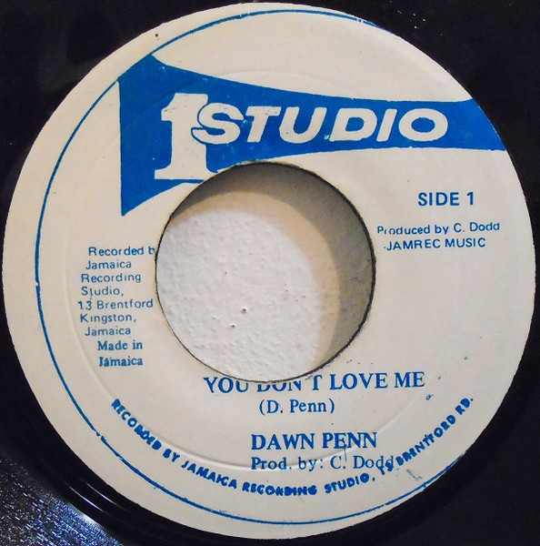 Dawn Penn – You Don't Love Me (Black Print, Vinyl) - Discogs