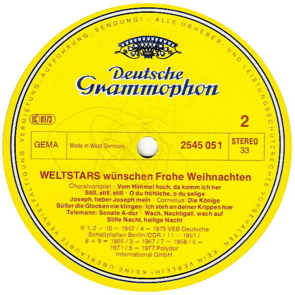 descargar álbum Various - Weltstars Wünschen Frohe Weihnachten