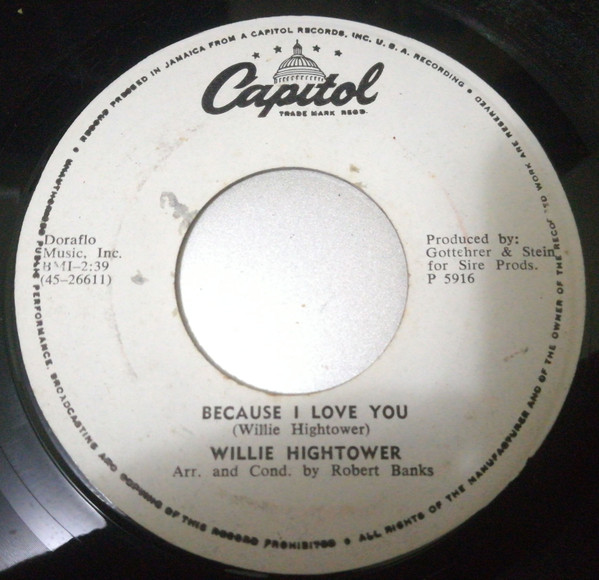 baixar álbum Willie Hightower - Because I Love You