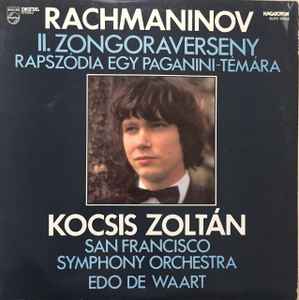 Sergei Vasilyevich Rachmaninoff - II. Zongoraverseny, Rapszódia Egy Paganini - Témára album cover