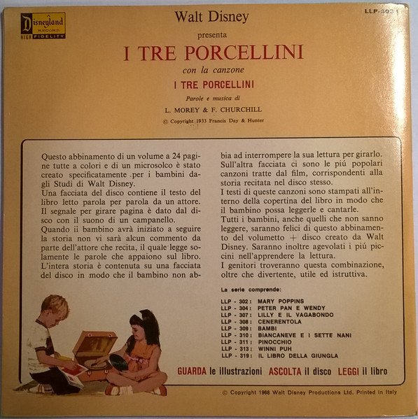 I TRE PORCELLINI 1933 Disney 