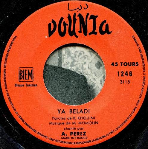 ladda ner album A Perez - Ya Beladi