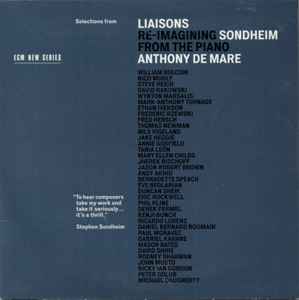 Anthony De Mare - Selections From Liaisons Re-Imagining Sondheim From The Piano album cover