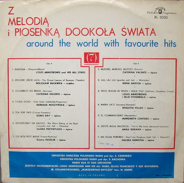 télécharger l'album Various - Z Melodią I Piosenką Dookoła Świata 7